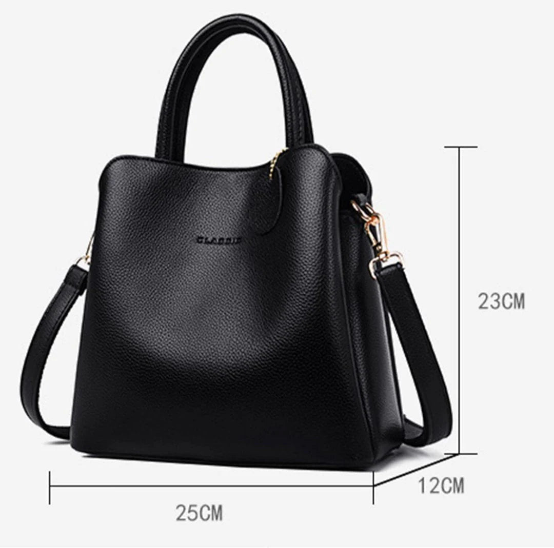 Women's Casual Leather Handbag