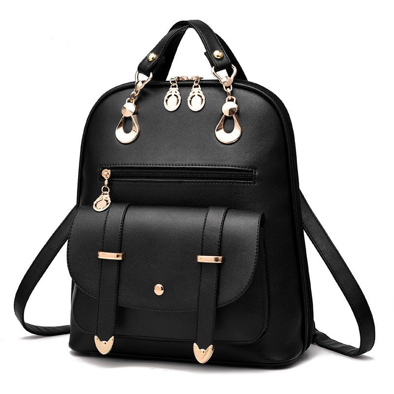 Women's Leather Dual-Use Backpack