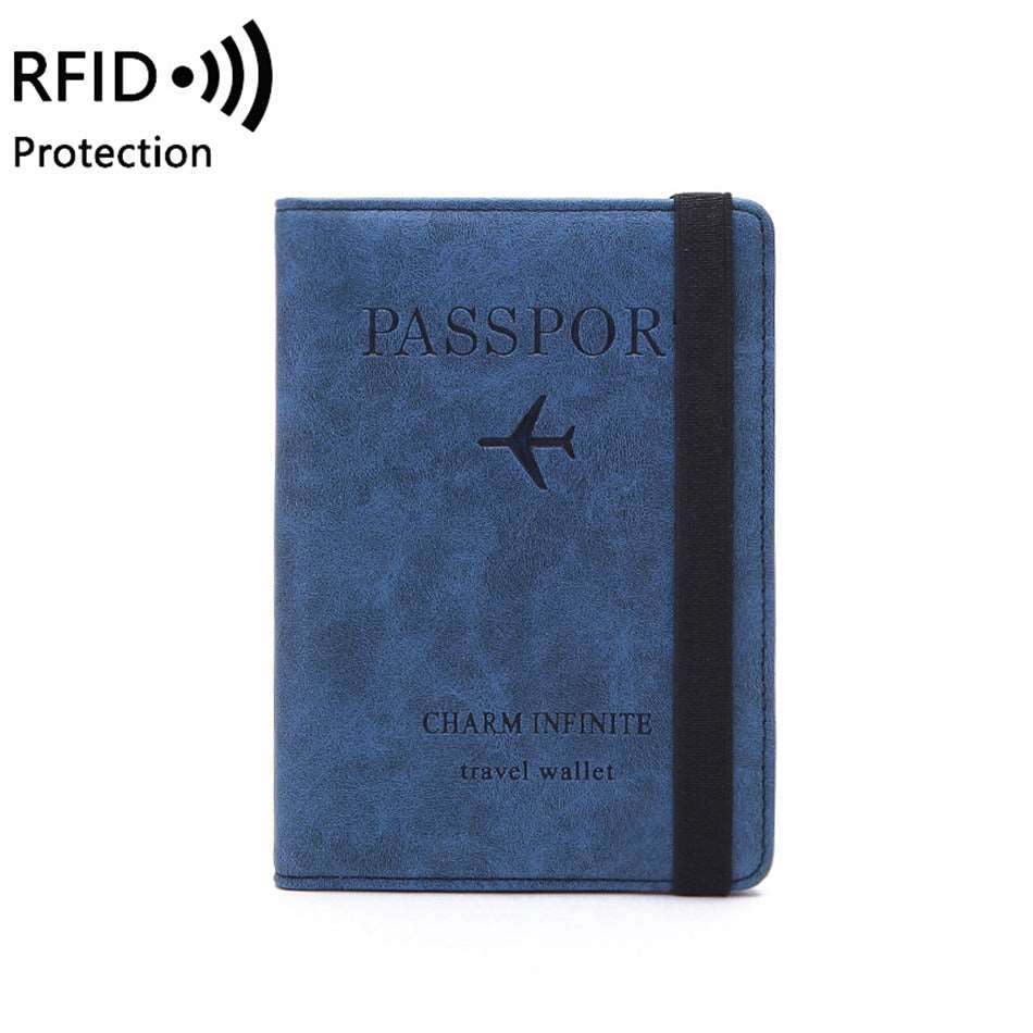 RFID Protection Passport Travel Wallet