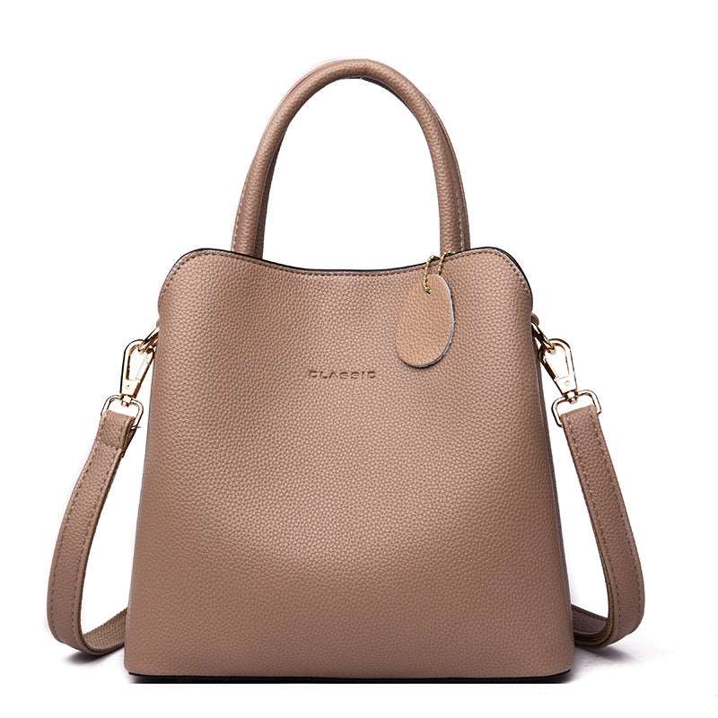 Women's Casual Leather Handbag