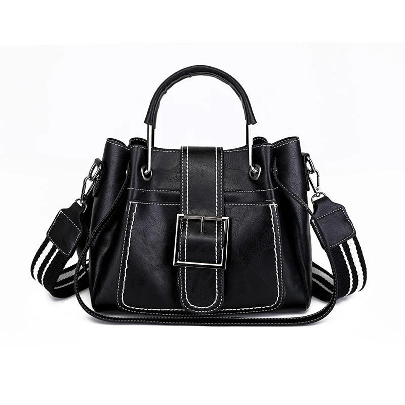 Women's Soft Vintage Bucket Handbag