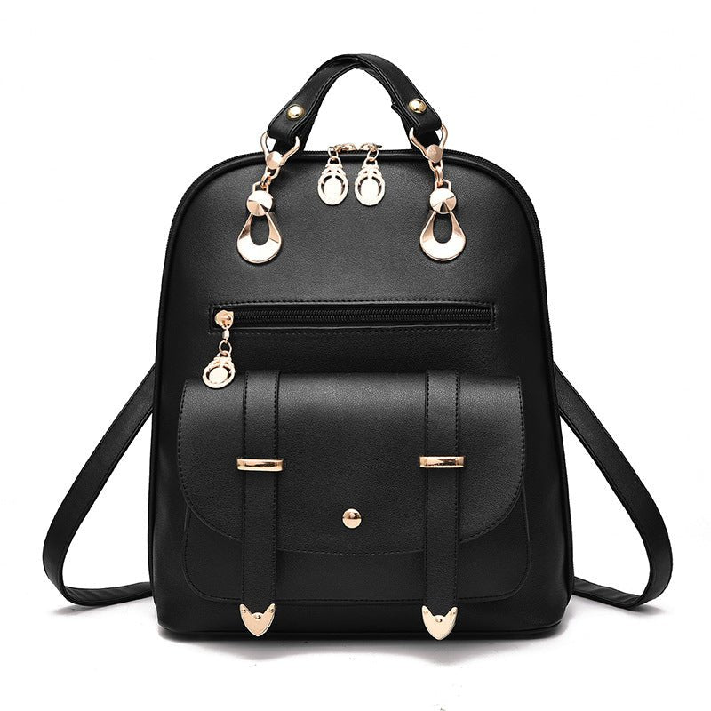 Women's Leather Dual-Use Backpack