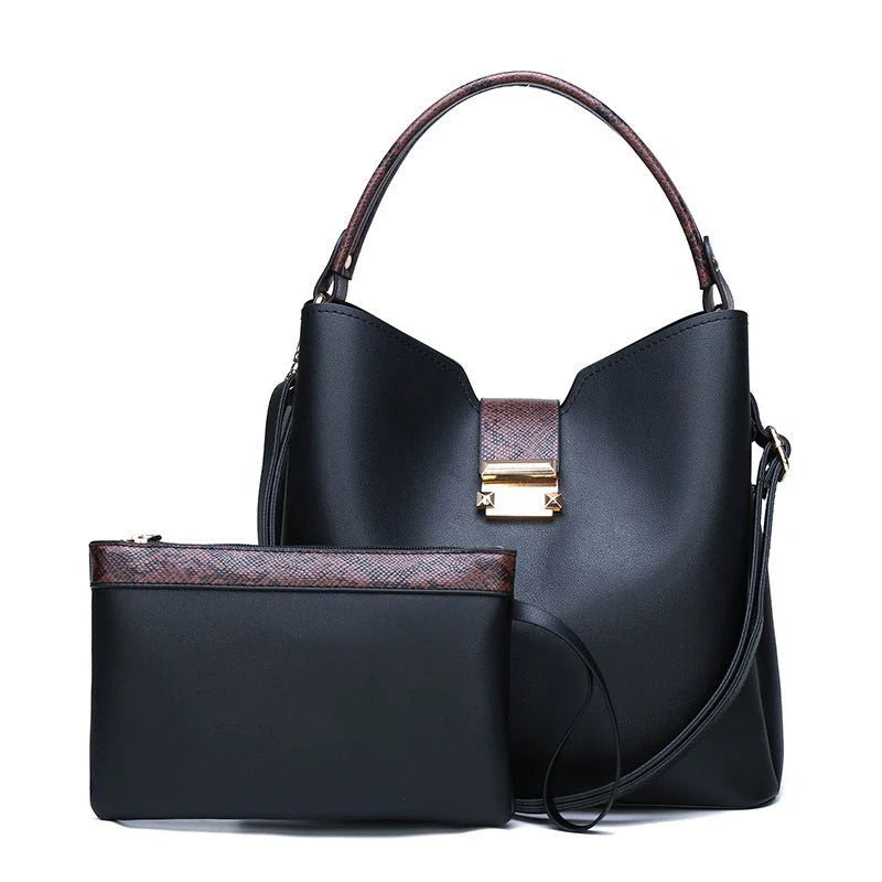 Women's Large-capacity Two-Piece Bag and Clutch