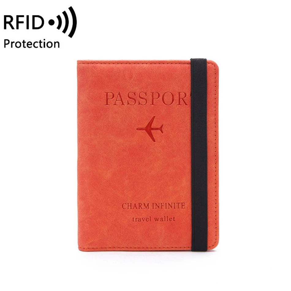 RFID Protection Passport Travel Wallet